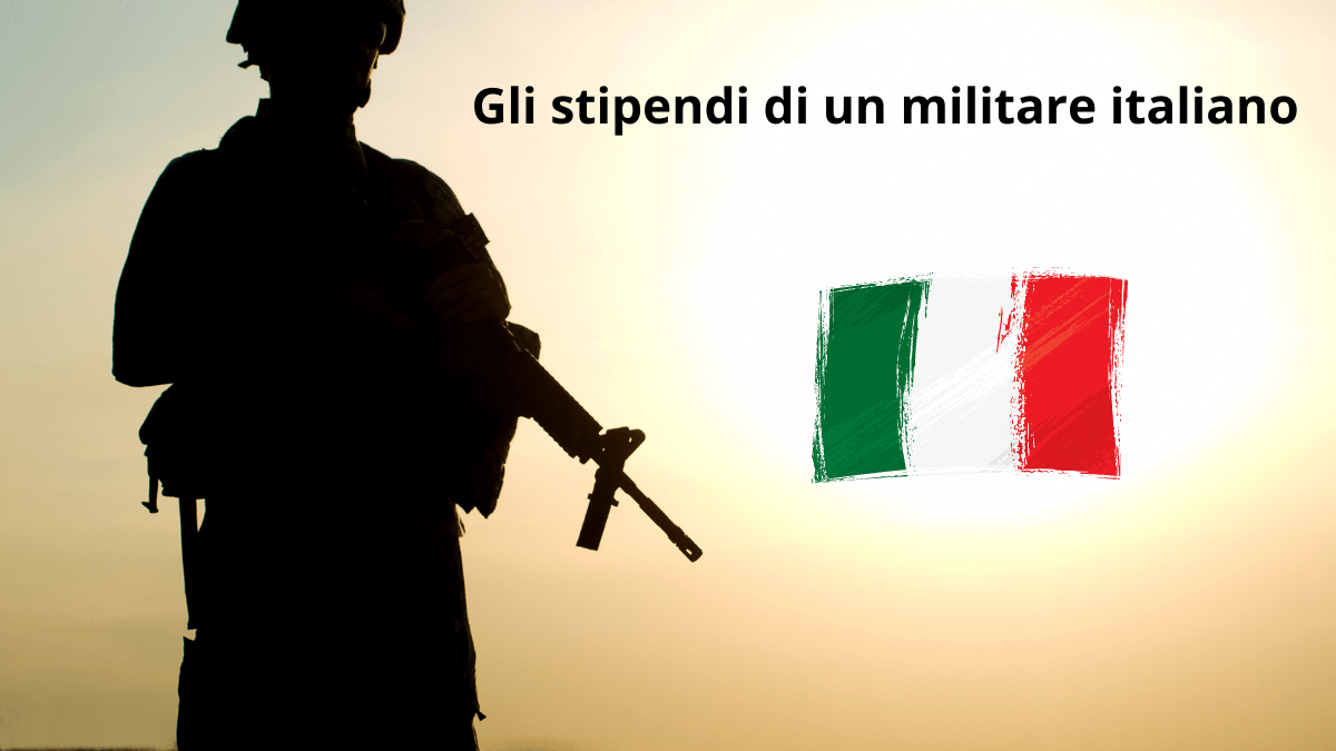 Quanto guadagna un soldato dell'esercito italiano