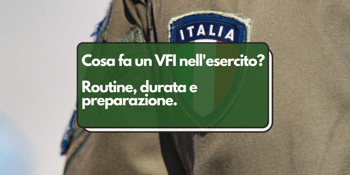 Cosa fa un VFI nell'esercito