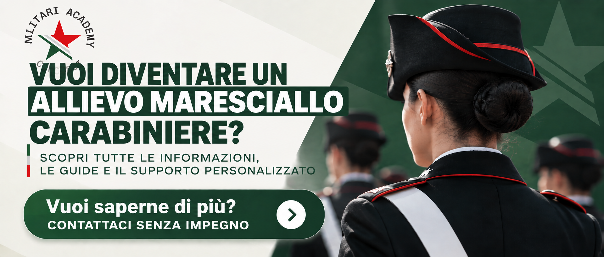 Vuoi diventare un Allievo Maresciallo Carabiniere?