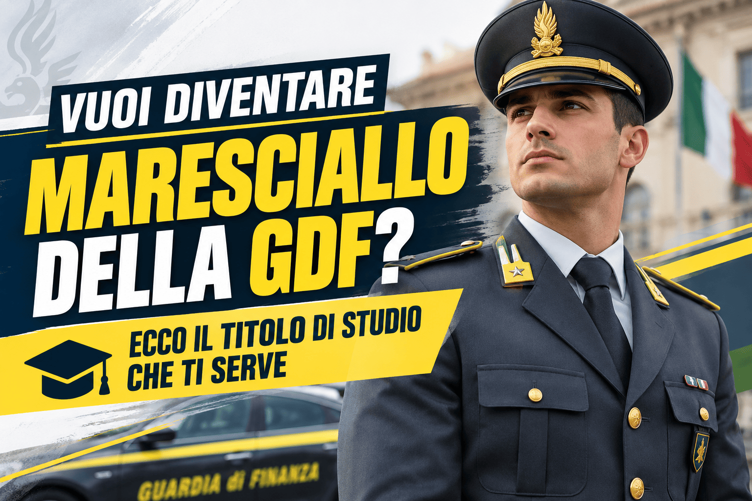 Che laurea prende un Maresciallo Finanza